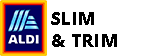 Aldi Slim and Trim logo
